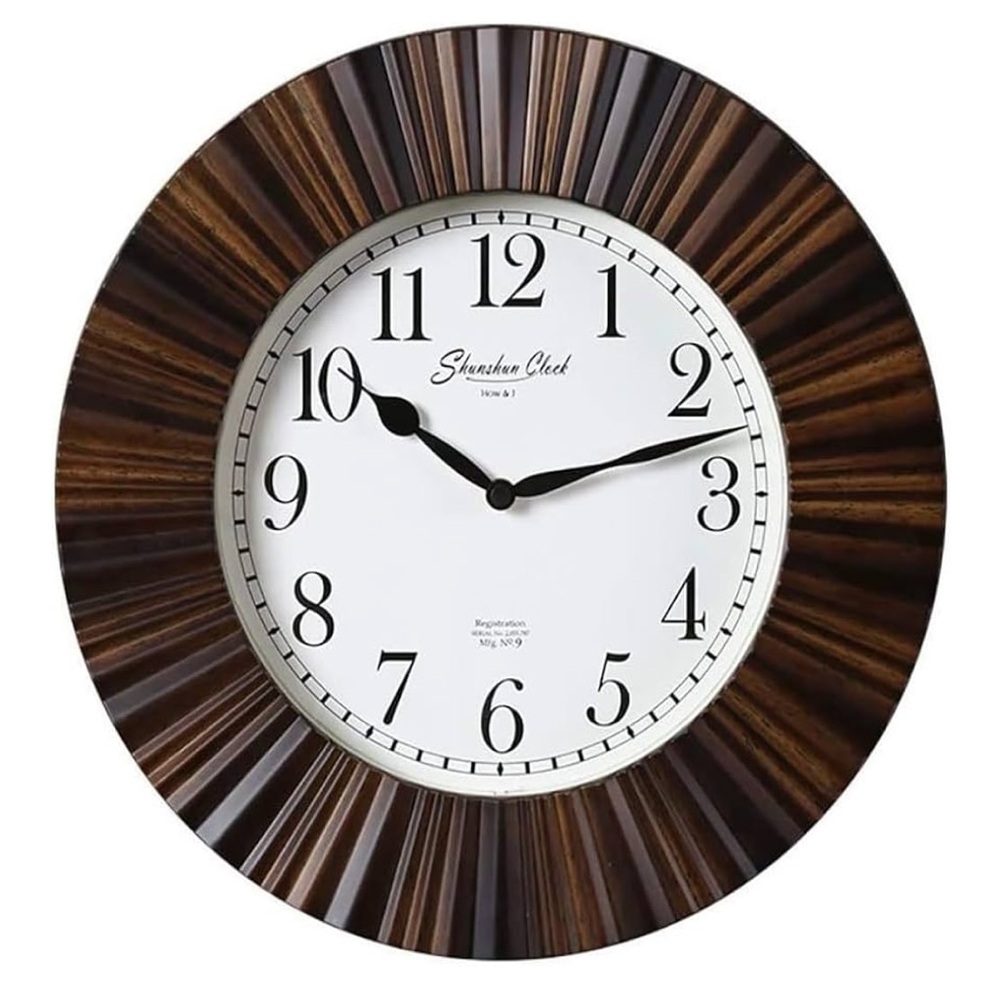 Brown Wall Clock